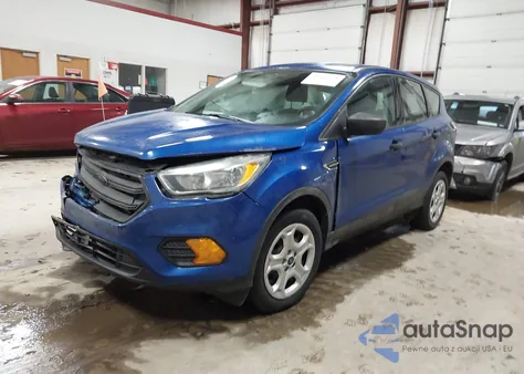 2017 Ford Escape S z USA, uszkodzony, nr VIN 1FMCU0F71HUD27383
